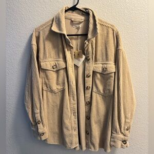 Faherty Shacket size Medium NWT